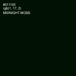 #011102 - Midnight Moss Color Image